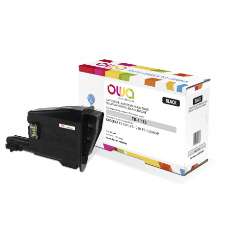 OWA Armor toner kompatibilní s Kyocera TK-1115, 1600st, černá/black