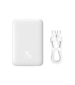 Baseus Magnetická Powerbanka 10000mAh 20W White