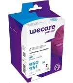 WECARE ARMOR cartridge pro HP Officejet Pro 8100, 8600, 1B+1C+1M+1Y, 1x75/3x30ml, 1x2890p/3x2295p (C2P43AE/950XL/951XL)