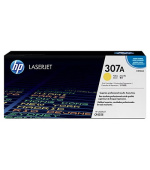 HP 307A Yellow LJ Toner Cart, CE742A (7,300 pages)