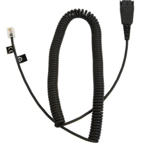 Jabra QD-RJ10, 0,5-2 m, coiled, Siemens