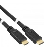 PremiumCord HDMI 4K/60Hz, ethernet, se zesilovačem, 3x stíněná, 2.0 15m