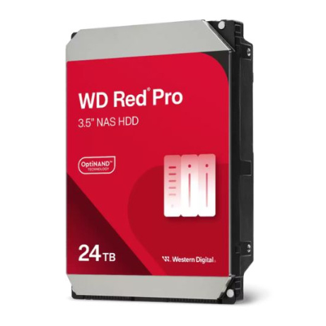 WD Red Pro/24TB/HDD/3.5"/SATA/7200 RPM/Červená/5R