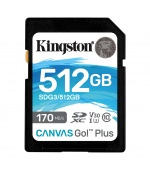 Kingston Canvas Go Plus/SDXC/512GB/UHS-I U3 / Class 10