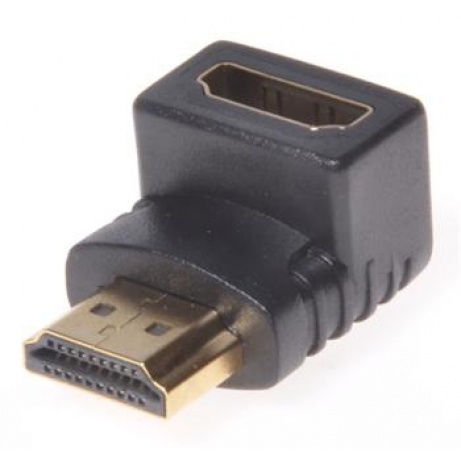 PremiumCord Adapter HDMI M/F zahnutý do pravého úhlu