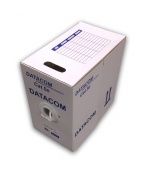 DATACOM FTP drát CAT5E  PVC,Eca 305m bílý