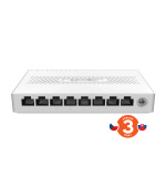 Tenda SM108 - 8x Multi-Gigabit 2.5G Ethernet Switch, 100/1000/2500 Mb/s, 40Gb/s, fanless