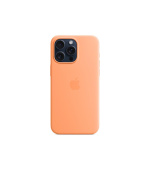 APPLE iPhone 15 Pro Max Silicone Case with MagSafe - Orange Sorbet