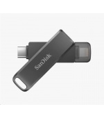 SanDisk Flash Disk 256GB iXpand Luxe, USB-C + Lightning