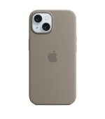 iPhone 15 Silicone Case with MagSafe - Clay