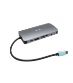 i-tec USB-C Metal Nano Dock HDMI/VGA with LAN, Power Delivery 100 W