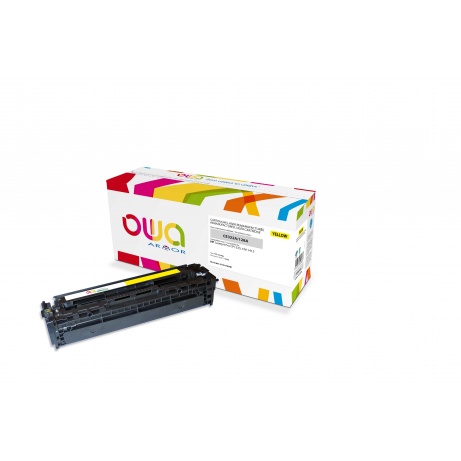 OWA Armor toner kompatibilní s HP CE322A, 1300st, žlutá/yellow