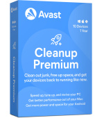 Avast Cleanup Premium up to 10 Device 1Y