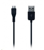 CONNECT IT Wirez kabel HQ microUSB - USB, černý, 2m