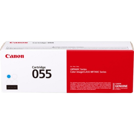 Canon CRG 055 Cyan, 2 100 str.