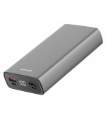 SWISSTEN ALUMINUM POWER BANK 20000 mAh 20W GREY