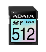 ADATA SDXC karta 512GB Express, PCIe Gen3, UHS-I, C10, V30, (R:800/W:700 MB/s)