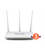 Tenda F3 (F303) WiFi N Router 802.11 b/g/n, 300 Mbps, WISP, Universal Repeater, 3x 5 dBi antény