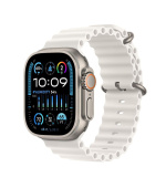 APPLE Watch Ultra 2 GPS + Cellular, 49mm Titanium Case with White Ocean Band