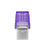 Kingston Flash Disk 128GB DataTraveler microDuo 3C 200MB/s dual USB-A + USB-C