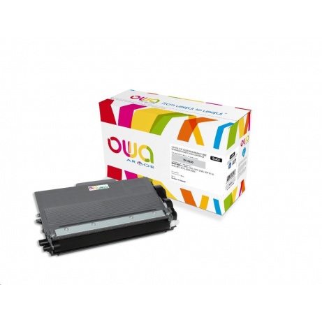 OWA Armor toner pro BROTHER HL 5440,5480,6180 MFC 8510,8515, 8520 DCP 8110, 3000 Stran, TN3330,  černá/black (TN-3330)