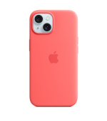 iPhone 15+ Silicone Case with MS - Guava