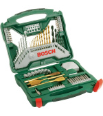 BOSCH 70dílná sada X-Line s povlakem TiN