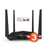 Tenda AC10 Wireless AC1200 Dual Band Router, 1x gigabit WAN, 3x gigabit LAN