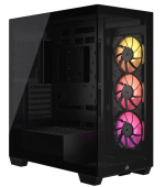 CORSAIR iCUE LINK 3500X/Midi Tower/Transpar./Černá