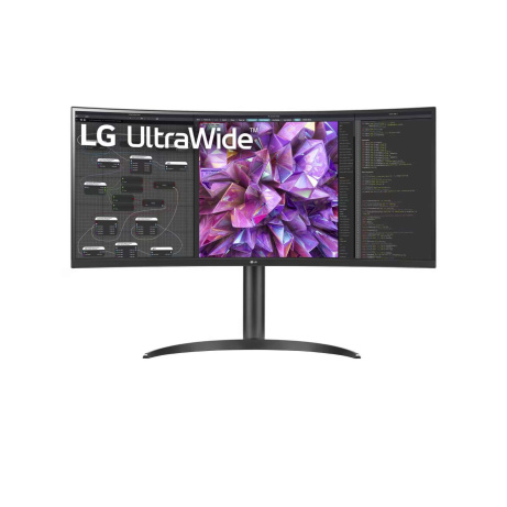 LG MT IPS LED 34" 34WQ75C - IPS panel, sRGB 99%, HDR10, 3440x1440, 2xHDMI, DP, USB-C, USB 2.0, RJ45,zakriven, nast vyska