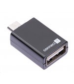 CONNECT IT Redukce USB 2.0 A - Micro B OTG (F/M, On The Go kompatibilní)