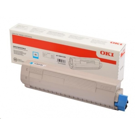 OKI Cyan toner do C823/C833/C843 (7 500 stránek)