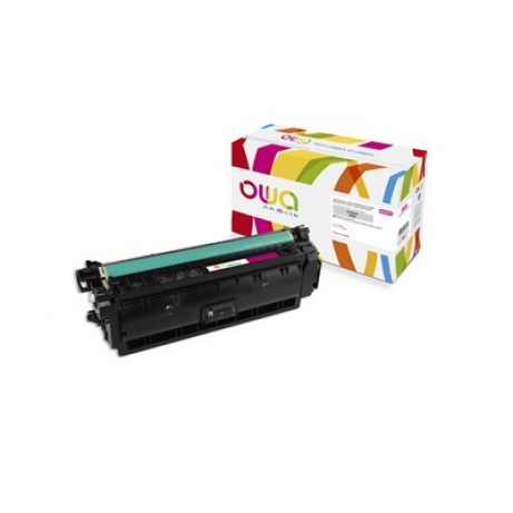 OWA Armor toner pro HP Color Laserjet Ese M552, M553, MFP M577, 5000 Stran, CF363A, červená/magenta