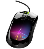 GENIUS myš GX GAMING Scorpion M715, drátová, 3D RGB podsvícení, 800-7200 dpi, USB, 6tlačítek, černá