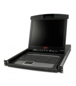 APC 17" Rack LCD Console with Integrated 16 Port Analog KVM Switch