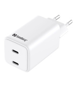 Sandberg AC Charger Dual USB-C PD65W EU