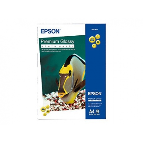 EPSON Premium Glossy Photo Paper - A4 - 50 Sheets