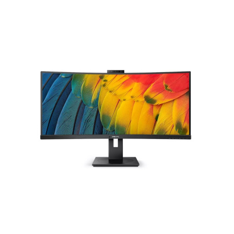 Philips MT VA LED 34" 34B1U5600CH/00 - VA panel, 3440x1440, HDMI, DP, USB-C, USB, LAN, repro, nast vyska, curved, webcam