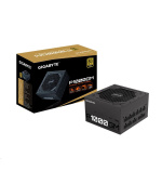 BAZAR - GIGABYTE zdroj P1000GM, 1000W, 80plus gold, modular, 120 mm fan - Po opravě (Komplet)