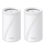 TP-Link Deco BE65(2-pack) WiFi7 Mesh(BE9300,2,4GHz/5GHz/6GHz,4x2,5GbELAN/WAN, 1xUSB3.0)