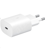 Samsung cestovní nabíječka EP-TA800NWE, Quickcharge 25W, USB-C, bílá