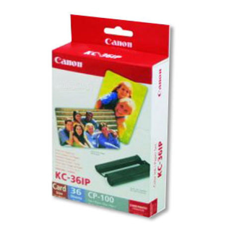 BAZAR - Canon KC36IP papír 86x54mm 36ks do termosublimační tiskárny - Poškozený obal (Komplet)