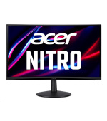 ACER LCD Nitro ED240QS3bmiipx 60cm (23.6") VA LED Curved, FHD 1920x1080@180Hz, 250cd/m2, 178/178, Black