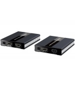 PremiumCord HDMI KVM extender s USB na 60m přes jeden kabel Cat5/6, bez zpoždění