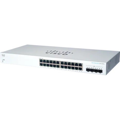 BAZAR - Cisco switch CBS220-24T-4X (24xGbE,4xSFP+) - REFRESH - rozbaleno