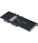 Baterie T6 Power Dell Latitude 5280, 5290, 5480, 5490, 5580, 5590, 8950mAh, 68Wh, 4cell, Li-pol