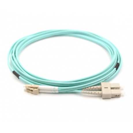 Optický patch cord Duplex LC-SC 50/125 15m OM4