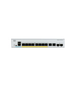 Catalyst C1000-8P-E-2G-L, 8x 10/100/1000 Ethernet PoE+ ports and 67W PoE budget, 2x 1G SFP and RJ-45