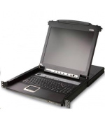 ATEN 16-Port KVM PS/2+USB, OSD, rack, 17" Slideaway LCD