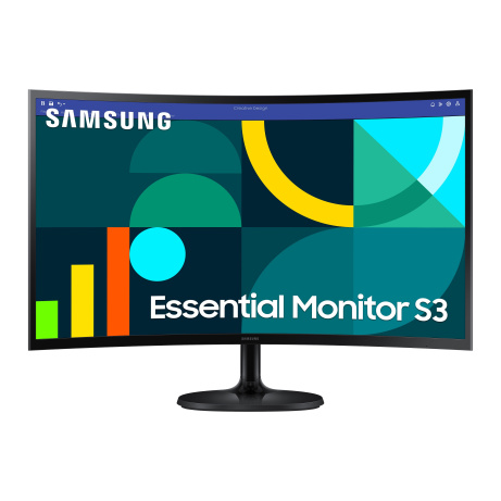 Samsung Essential S3/S360GD/27"/VA/FHD/100Hz/4ms/Black/2R